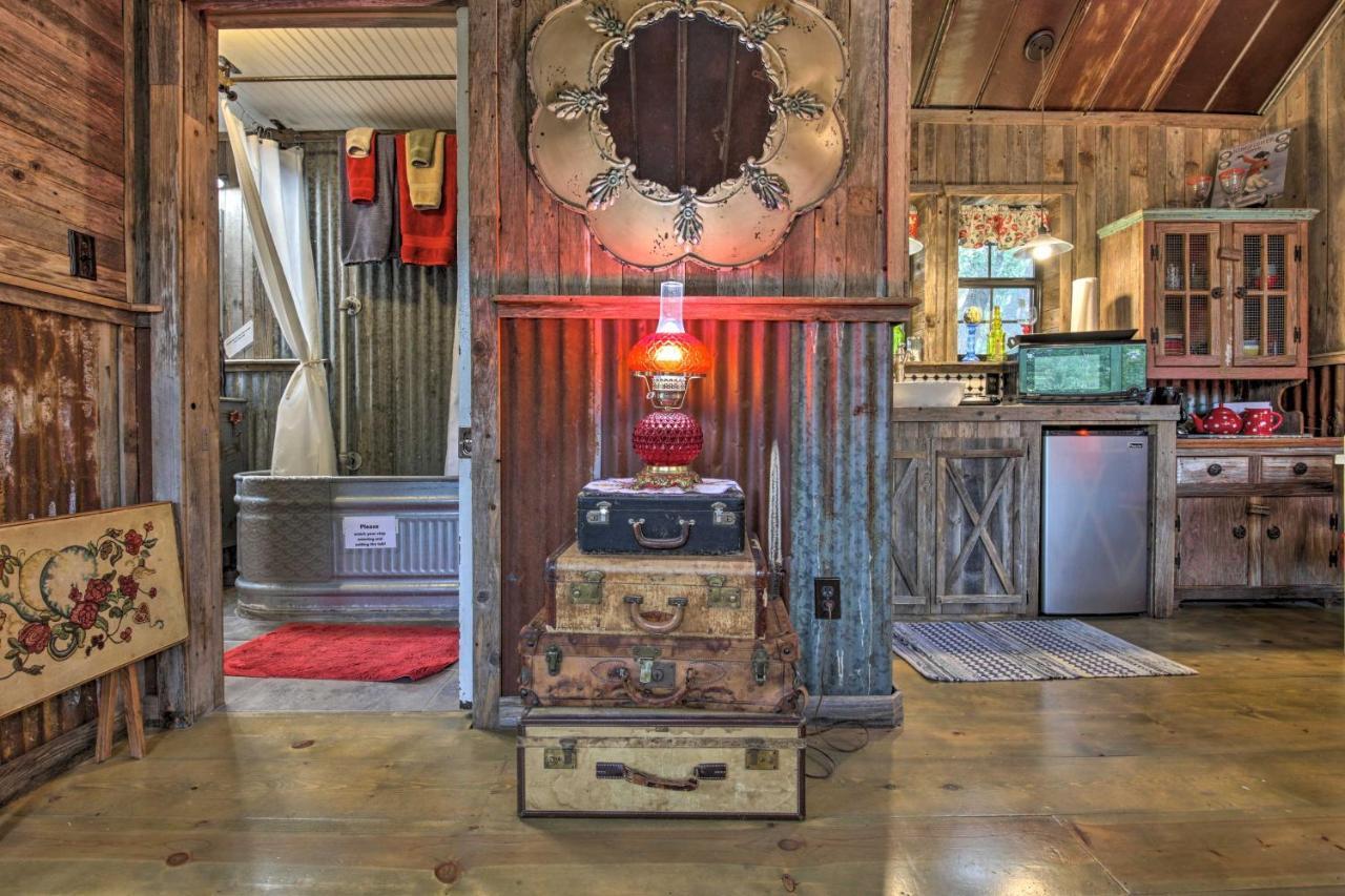 Snuggle Inn Wimberley Cabin With Fire Pit And Deck מראה חיצוני תמונה